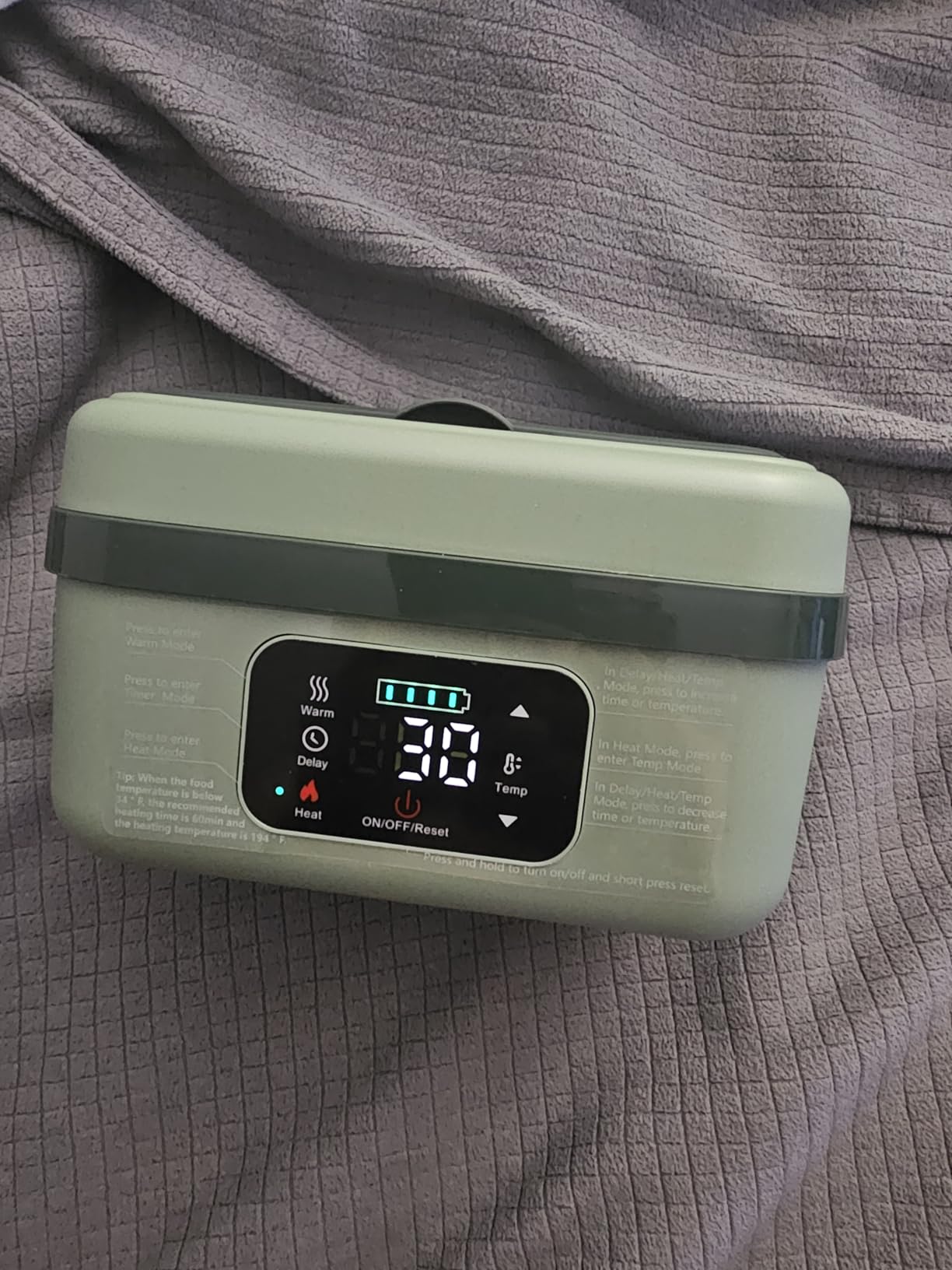 Cloverlight Heated Lunch box